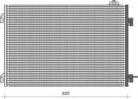 Конденсатор, кондиционер MAGNETI MARELLI 350203341000