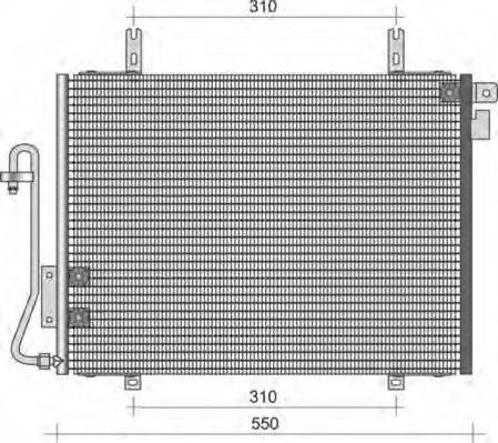 Конденсатор, кондиционер MAGNETI MARELLI 350203399000