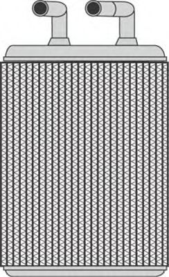 Теплообменник, отопление салона MAGNETI MARELLI 350218229000