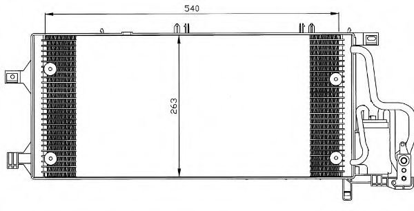 Конденсатор, кондиционер AURADIA OLA5370