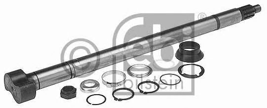 Тормозной вал, барабанный тормозной механизм FEBI BILSTEIN 4660