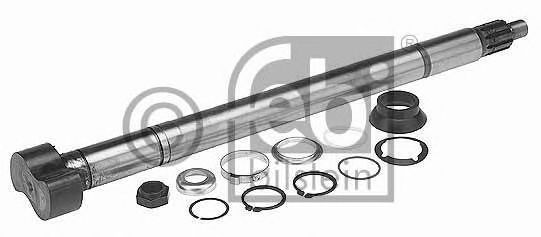 Тормозной вал, барабанный тормозной механизм FEBI BILSTEIN 4662