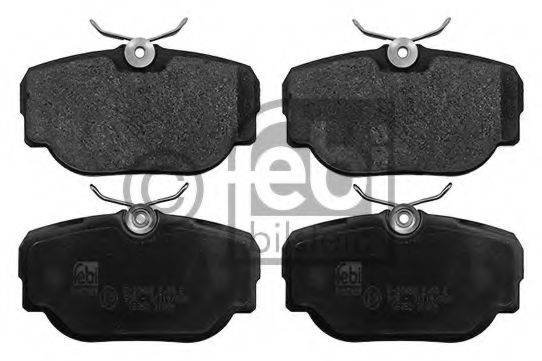 Комплект тормозных колодок, дисковый тормоз FEBI BILSTEIN 16353