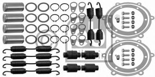Ремкомплект, крепление тормозных колодок FEBI BILSTEIN 18401