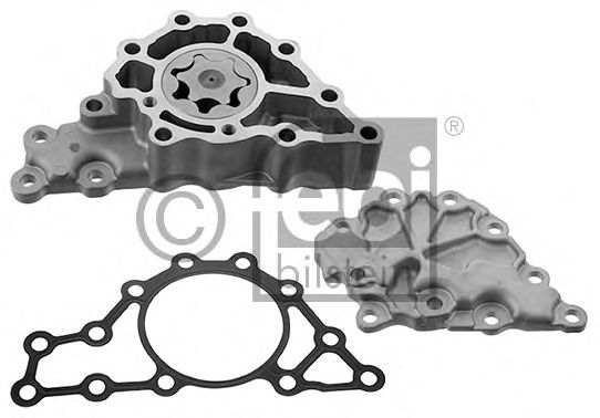 Масляный насос, ступенчатая коробка передач FEBI BILSTEIN 44572