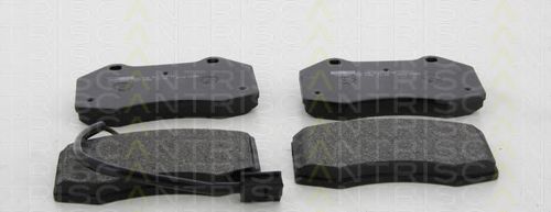 Комплект тормозных колодок, дисковый тормоз TRISCAN 8110 15056