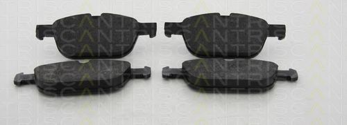 Комплект тормозных колодок, дисковый тормоз TRISCAN 8110 27016