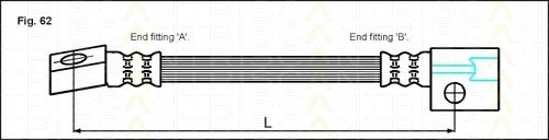 Тормозной шланг FEBI BILSTEIN 7203