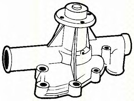 Водяной насос TRISCAN 850140