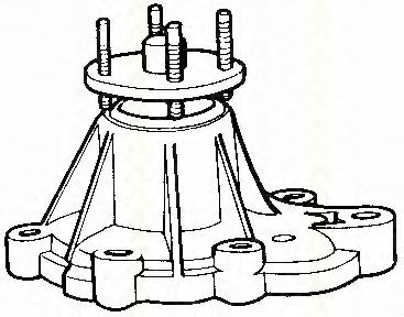 Водяной насос TRISCAN 852190