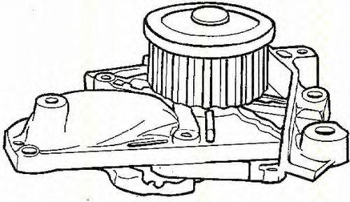 Водяной насос TRISCAN 10715