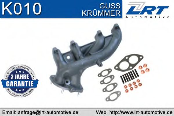 Коллектор, система выпуска LRT K010