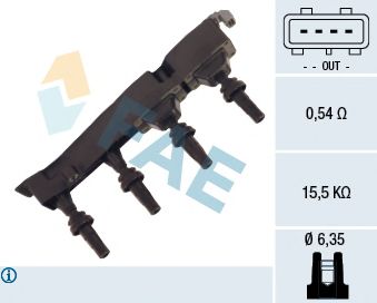 Катушка зажигания FAE 80235