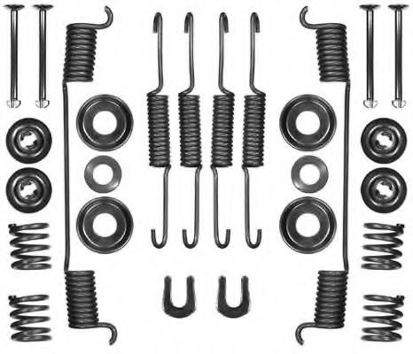 Комплект тормозов, барабанный тормозной механизм DELPHI 1036