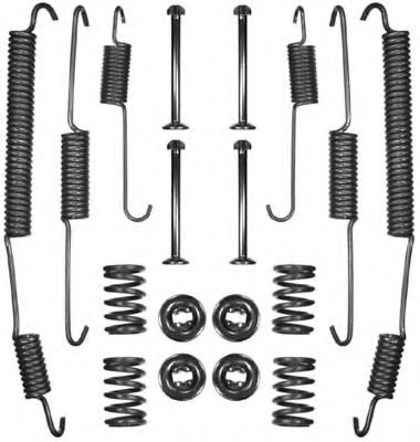 Пружина, тормозная колодка MGA R125
