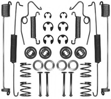 Пружина, тормозная колодка MGA R130