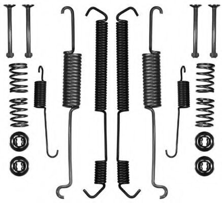 Пружина, тормозная колодка MGA R162