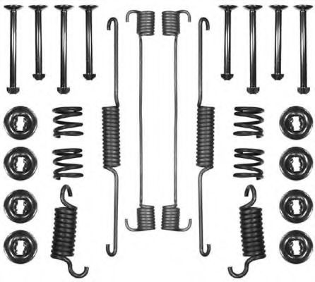 Комплект тормозов, барабанный тормозной механизм sbs 682272