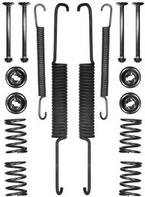 Комплект тормозов, барабанный тормозной механизм DELPHI 709
