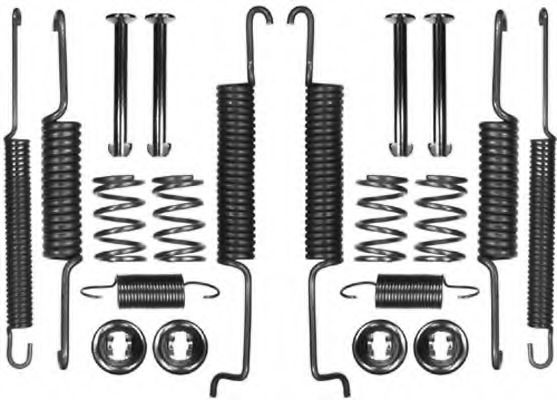 Комплект тормозов, барабанный тормозной механизм MINTEX 118918