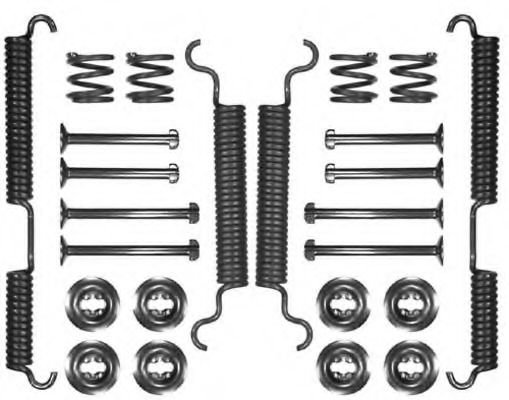 Пружина, тормозная колодка MGA R56