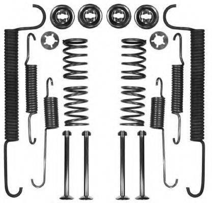 Пружина, тормозная колодка MGA R73