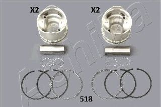 Поршень ASHIKA 39518