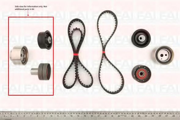 Комплект ремня ГРМ FAI AutoParts TBK158
