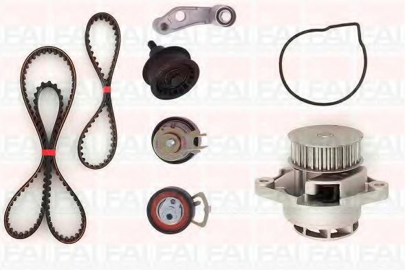 Водяной насос + комплект зубчатого ремня FAI AutoParts TBK346-6210