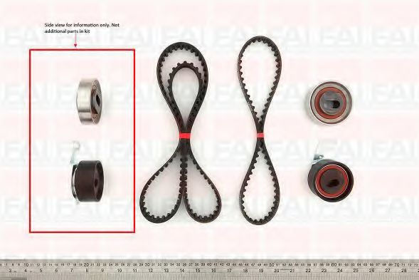 Комплект ремня ГРМ FAI AutoParts TBK200
