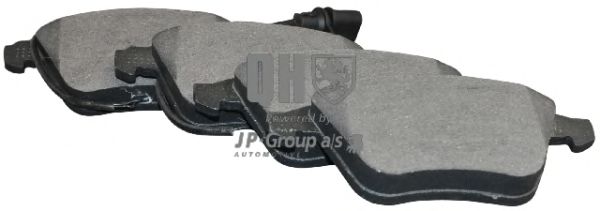 Комплект тормозных колодок, дисковый тормоз JP GROUP 1163607619