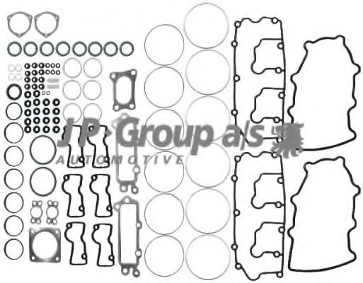 Комплект прокладок, головка цилиндра JP GROUP 1619000212