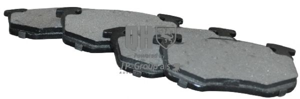 Комплект тормозных колодок, дисковый тормоз JP GROUP 4163701119