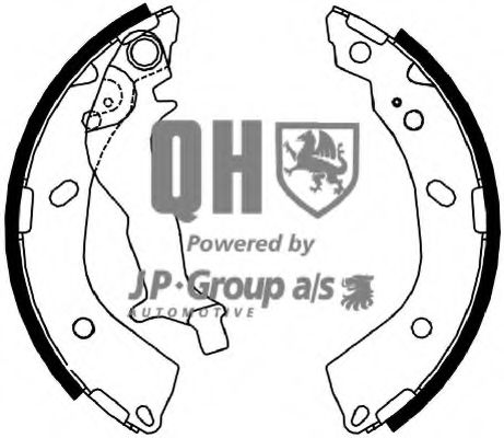 Комплект тормозных колодок JP GROUP 3563900519
