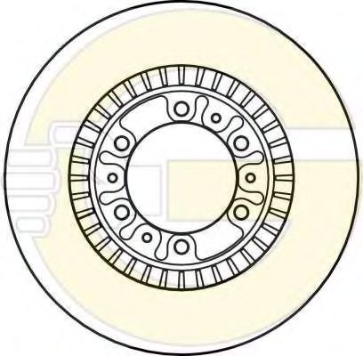 Тормозной диск GIRLING 6040771
