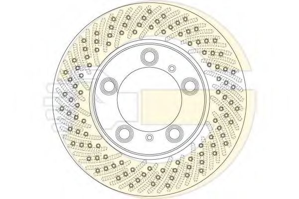 Тормозной диск GIRLING 6064135