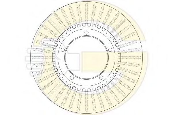 Тормозной диск GIRLING 6064861