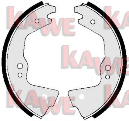 Комплект тормозных колодок KAWE 00690