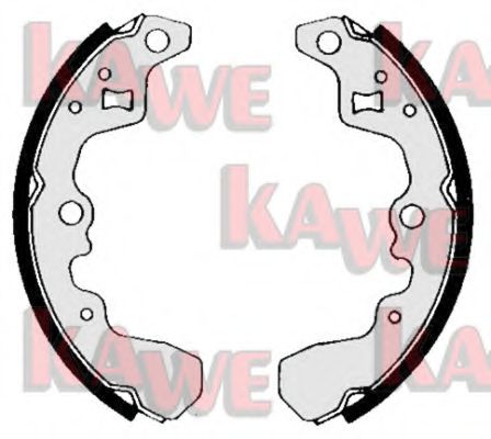 Комплект тормозных колодок KAWE 05300