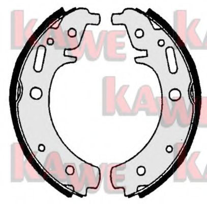 Комплект тормозных колодок KAWE 06920
