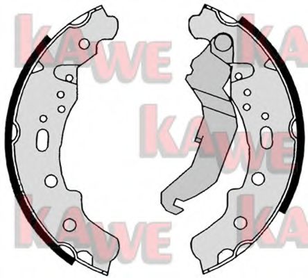 Комплект тормозных колодок TRUSTING 081004