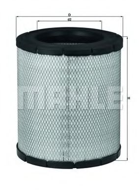 Воздушный фильтр MAHLE ORIGINAL LX 1776