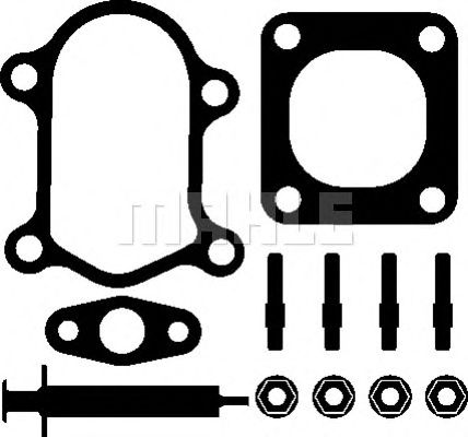 Монтажный комплект, компрессор MAHLE ORIGINAL 008 TA 14199 000