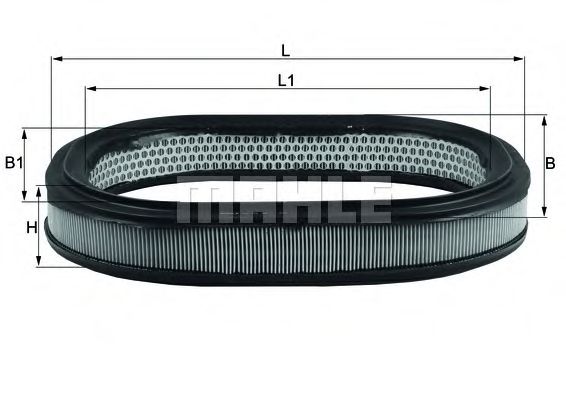 Воздушный фильтр MAHLE ORIGINAL LX 78