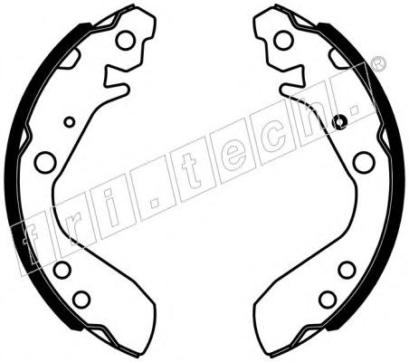 Комплект тормозных колодок fri.tech. 1044.031