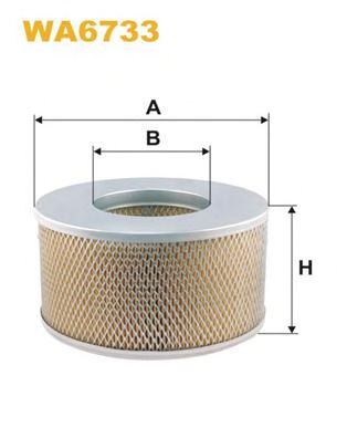 Воздушный фильтр WIX FILTERS WA6733