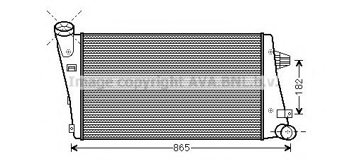 Интеркулер PRASCO LV4001