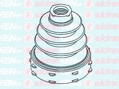 Комплект пылника, приводной вал AUTOFREN SEINSA D8531