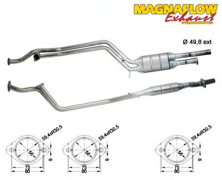 Катализатор MAGNAFLOW 85042