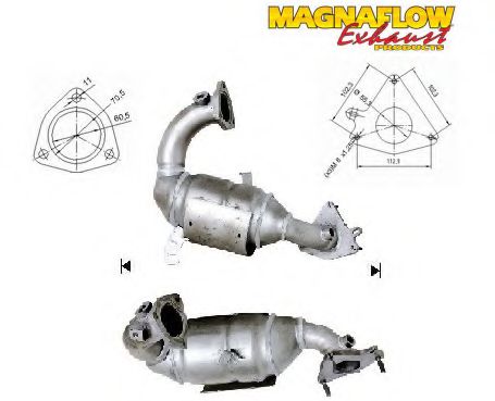 Катализатор MAGNAFLOW 76331